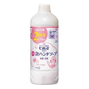 (まとめ）花王 ビオレuハンドソープ フルーツ詰替用450ml【×10セット】