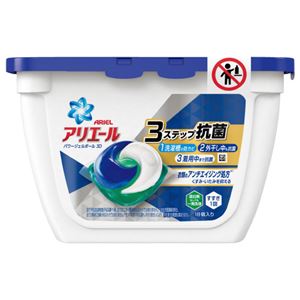 (まとめ）P＆G アリエールパワージェルボール3D本体18個入【×5セット】