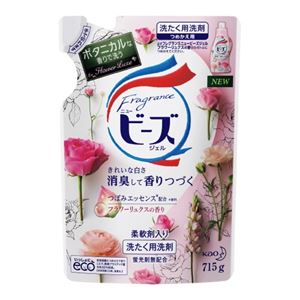 （まとめ）花王 フレグランスニュービーズジェル 詰替 715g【×50セット】