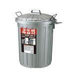 （まとめ）岩崎工業 スーパーカン 丸型45L L-112C【×5セット】