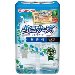 （まとめ）大日本除蟲菊 虫コナーズ リキッドタイプ 180日用 無香性【×30セット】