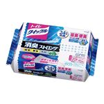 （まとめ）花王 トイレクイックル消臭ストロング詰替20枚入【×30セット】