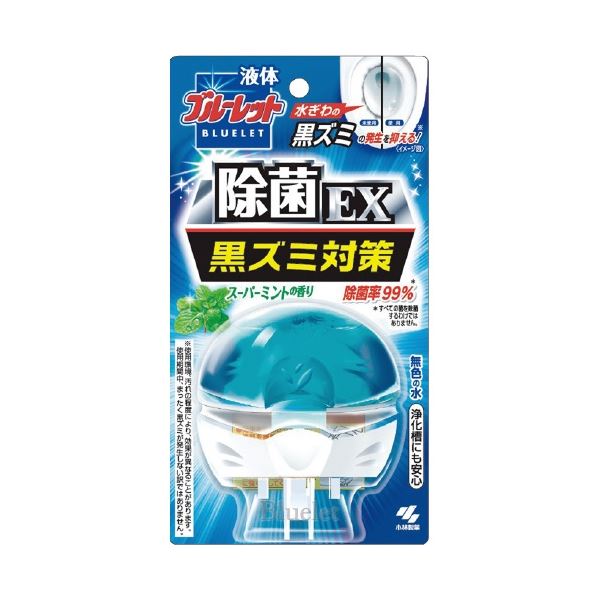 (まとめ）小林製薬 液体ブルーレット除菌EXスーパーミント70mL(×10セット) b04