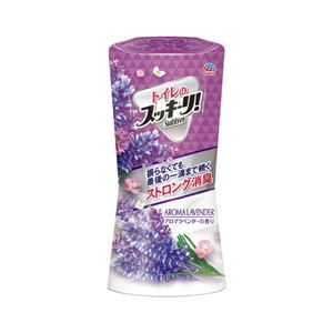 （まとめ）アース製薬 トイレのスッキーリ アロマラベンダー 400mL【×50セット】