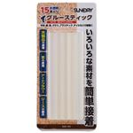 (まとめ）角利産業 グル―スティック 半透明 SGS-15C 15本入【×10セット】