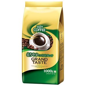 （まとめ）キーコーヒー グランドテイスト マイルドブレンド1kg【×30セット】