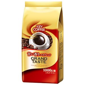 (まとめ）キーコーヒー グランドテイスト モカブレンド1kg【×5セット】