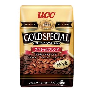 (まとめ）UCC ゴールドSP スペシャルブレンド 豆 360g【×5セット】