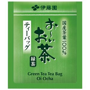 (まとめ）伊藤園 緑茶ティーバッグ 20P入／箱【×10セット】