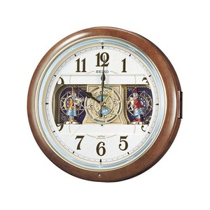 セイコーSEIKOからくり時計　電波時計　掛け時計　RE559H
