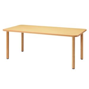 【組立設置費込】FRENZ 福祉用木製テーブル MT-1890 NA - 拡大画像