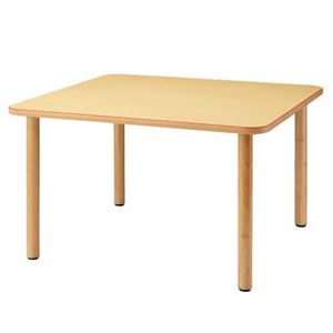 【組立設置費込】FRENZ 福祉用木製テーブル MT-1212 NA - 拡大画像