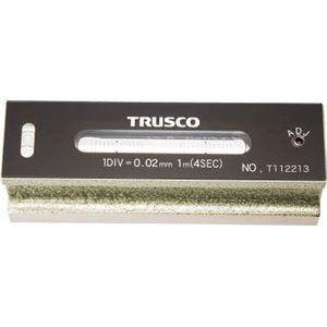 TRUSCO 平形精密水準器 B級 寸法150 感度0.02 TFLB1502