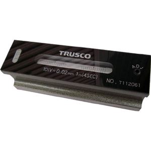 TRUSCO 平形精密水準器 B級 寸法200 感度0.05 TFLB2005
