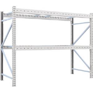 TRUSCO 重量パレット棚1トン2500×1000×H2000単体 1D20B25102