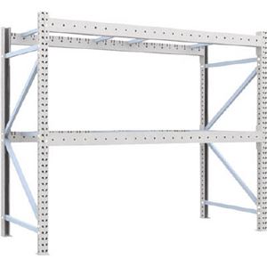 TRUSCO 重量パレット棚2トン2300×1000×H2000単体 2D20B23102