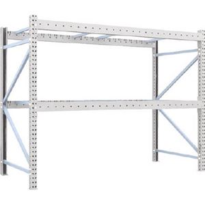 TRUSCO 重量パレット棚2トン2500×1100×H2000単体 2D20B25112