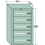 OS 軽量キャビネット 51002