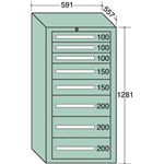 OS 軽量キャビネット 51208