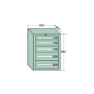 OS 軽量キャビネット 5803