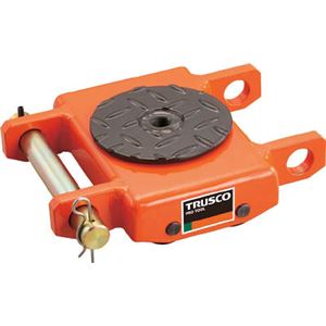 TRUSCO オレンジローラー ウレタン車輪付 低床型 1TON TUW1T