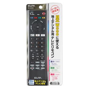 ELPA(エルパ) 地デジテレビリモコン 日立・ウー専用 RC-501HI