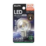 ELPA(エルパ) LED装飾電球 ミニボール球形 E17 G30 クリア電球色 LDG1CL-G-E17-G246