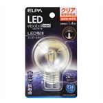 ELPA(エルパ) LED装飾電球 ミニボール球形 E26 G50 クリア電球色 LDG1CL-G-G276