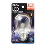 ELPA(エルパ) LED装飾電球 サイン球形 E26 クリア電球色 LDS1CL-G-G906