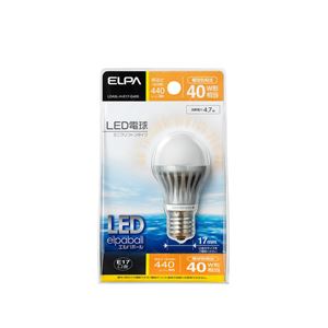 ELPA(エルパ) LED電球 ミニクリプトン球型 40W形 E17 電球色 LDA5L-H-E17-G405