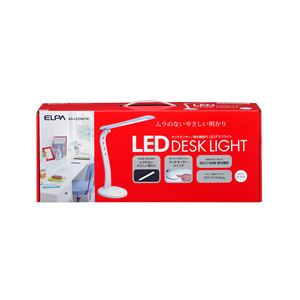 ELPA(エルパ) LEDデスクスタンドライト 4段階調光 ホワイト AS-LED06(W) 商品画像