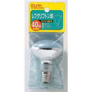 （まとめ買い） ELPA レフクリプトン球 電球 40W E17 昼光 G-941H（D） 【×10セット】