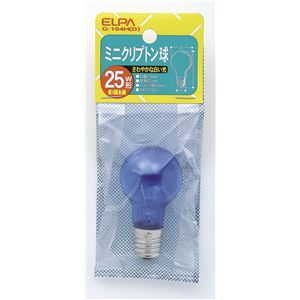 （まとめ買い） ELPA ミニクリプトン球 電球 25W E17 昼光 G-104H（D） 【×10セット】