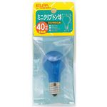 （まとめ買い） ELPA ミニクリプトン球 電球 40W E17 昼光 G-100H（D） 【×10セット】