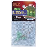 （まとめ買い） ELPA LED 5mm グリーン HK-LED5H（G） 5個【×30セット】