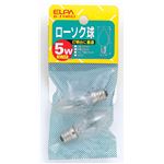 （まとめ買い） ELPA ローソク球 電球 5W E12 クリア 2個入 G-11H（C） 【×20セット】