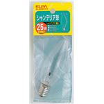 （まとめ買い） ELPA シャンデリア球 電球 25W E17 クリア G-65H（C） 【×20セット】