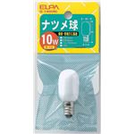 （まとめ買い） ELPA ナツメ球 電球 10W E12 ホワイト G-14H（W） 【×50セット】