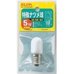 （まとめ買い） ELPA 特殊ナツメ球 電球 5W E17 ホワイト G-123H（W） 【×30セット】