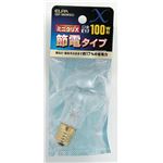 （まとめ買い） ELPA 節電ミニクリプトン球 電球 ミニクリX 100W形 E17 クリア GKP-1083WX（C） 【×10セット】