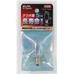 （まとめ買い） ELPA 長寿命ナツメ球 電球 5W E12 クリア G-L10H（C） 【×20セット】