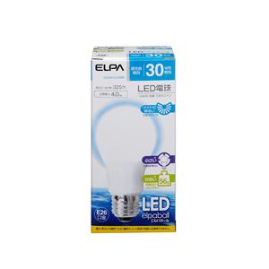 (業務用セット) ELPA LED電球 一般電球A形 30W形 E26 昼光色 広配光 LDA4D-G-G588 【×10セット】 商品画像