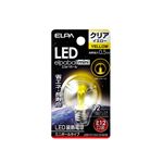 （業務用セット） ELPA LED装飾電球 ミニボール球形 E12 G30 クリアイエロー LDG1CY-G-E12-G239 【×5セット】