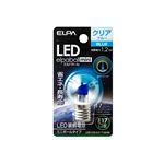（業務用セット） ELPA LED装飾電球 ミニボール球形 E17 G30 クリアブルー LDG1CB-G-E17-G248 【×5セット】