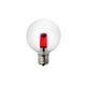 （業務用セット） ELPA LED装飾電球 ミニボール球形 E17 G50 クリアレッド LDG1CR-G-E17-G262 【×5セット】 - 縮小画像2