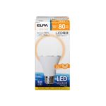 （業務用セット） ELPA LED電球 一般電球A形 80W形 E26 電球色 広配光 LDA15L-G-G599 【×2セット】