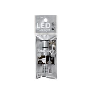 （まとめ買い） ELPA LEDキーライト 2way LR41形4個 シルバー DOP-785（SL） 【×10セット】