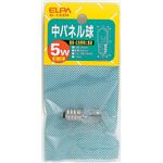 （まとめ買い） ELPA 中パネル球 電球 5W E12 クリア G-122H 【×30セット】