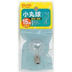 （まとめ買い） ELPA 小丸球 電球 15W E12 クリア G-126H 【×30セット】