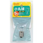 （まとめ買い） ELPA 小丸球 電球 5W E12 クリア G-127H 【×30セット】